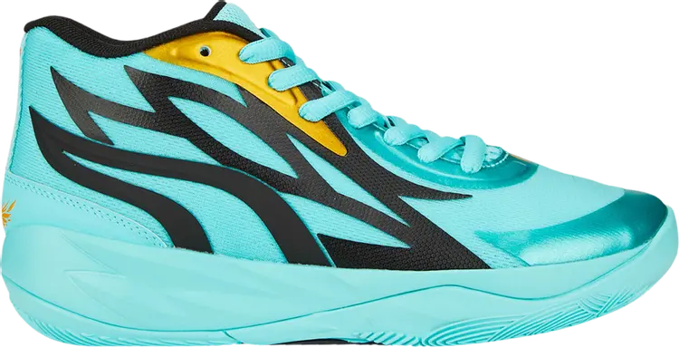 

Кроссовки Puma MB.02 Jr Honeycomb, бирюзовый, Зеленый, Кроссовки Puma MB.02 Jr Honeycomb, бирюзовый
