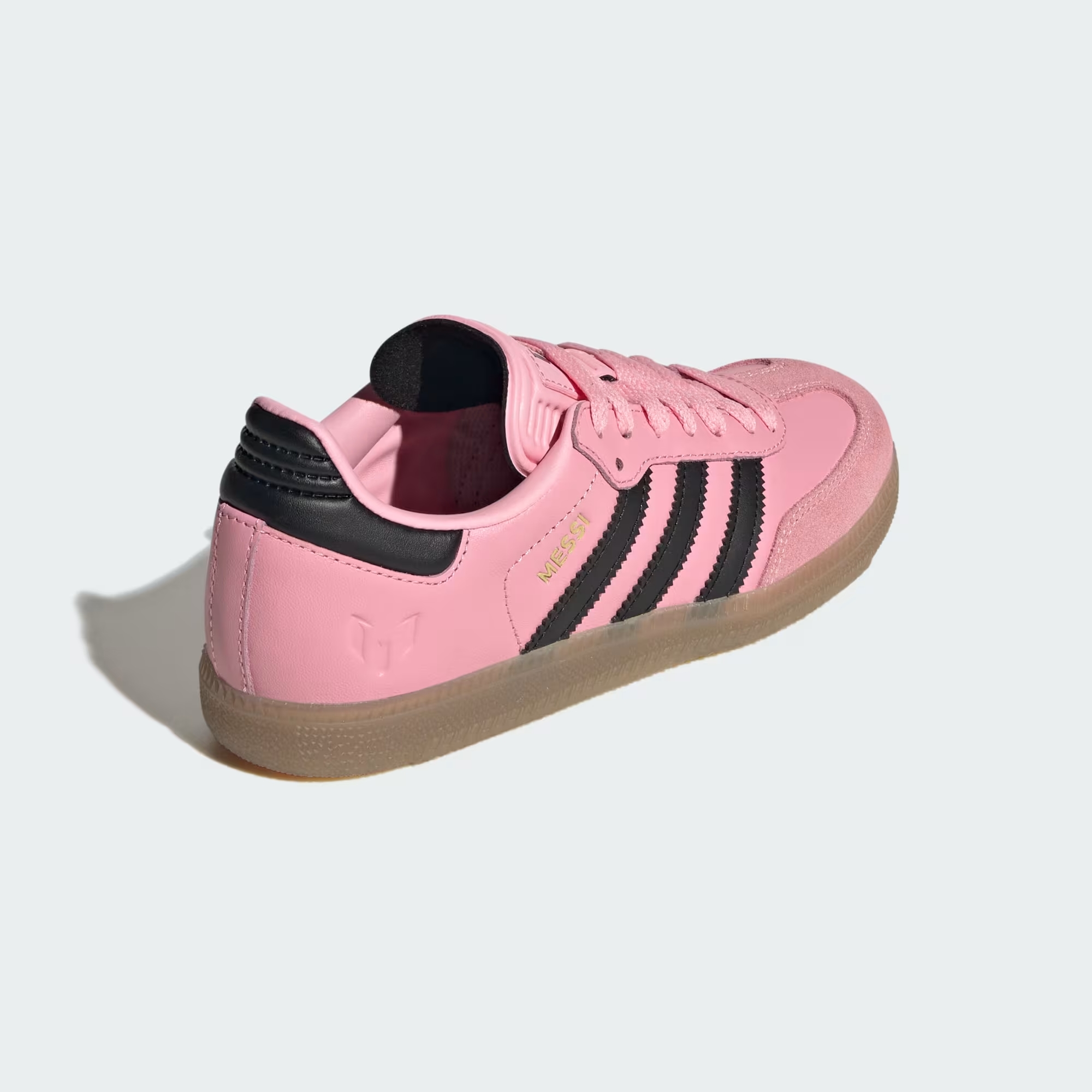 Кроссовки Adidas Samba Messi Indoor Soccer Kids JR0424, розовый — фото 4