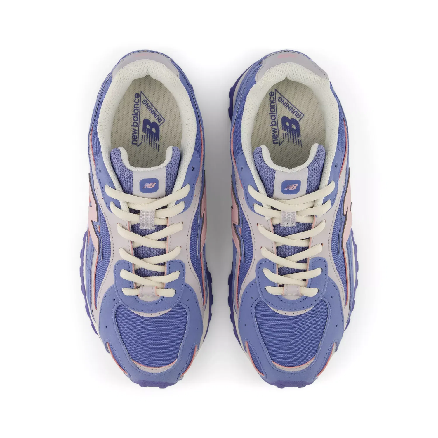 Детские кроссовки New Balance 204L Lace, Pink Chalk With Fairweather Blue — фото 4