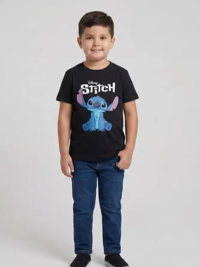 Футболка с принтом персонажа Stitch Disney