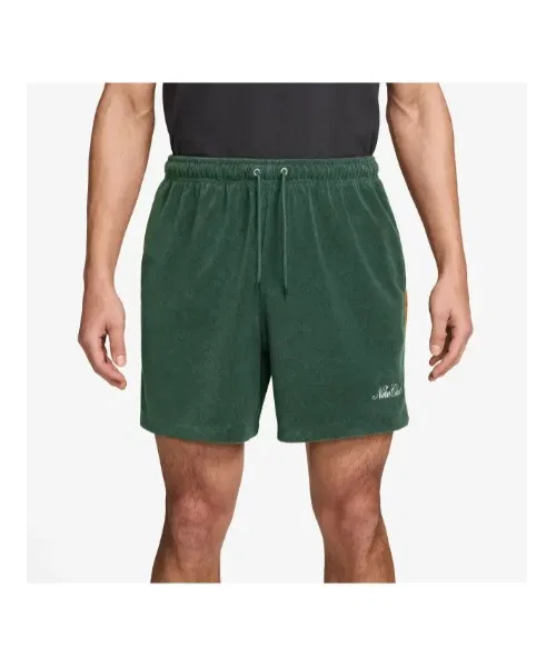 Мужские шорты из махровой ткани Nike Club Terry Short, Green NIKE