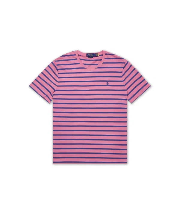 Футболка с полосками, кастомный слим-фит, Polo Ralph Lauren, красный