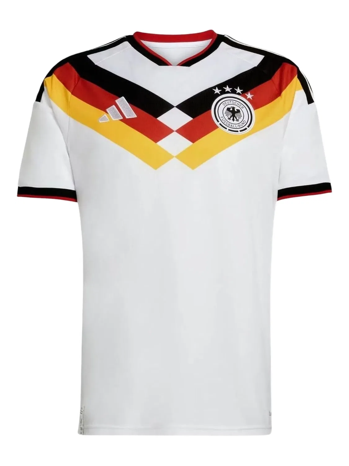 Футболка с коротким рукавом Германия's Main Number 26 Adidas, белый