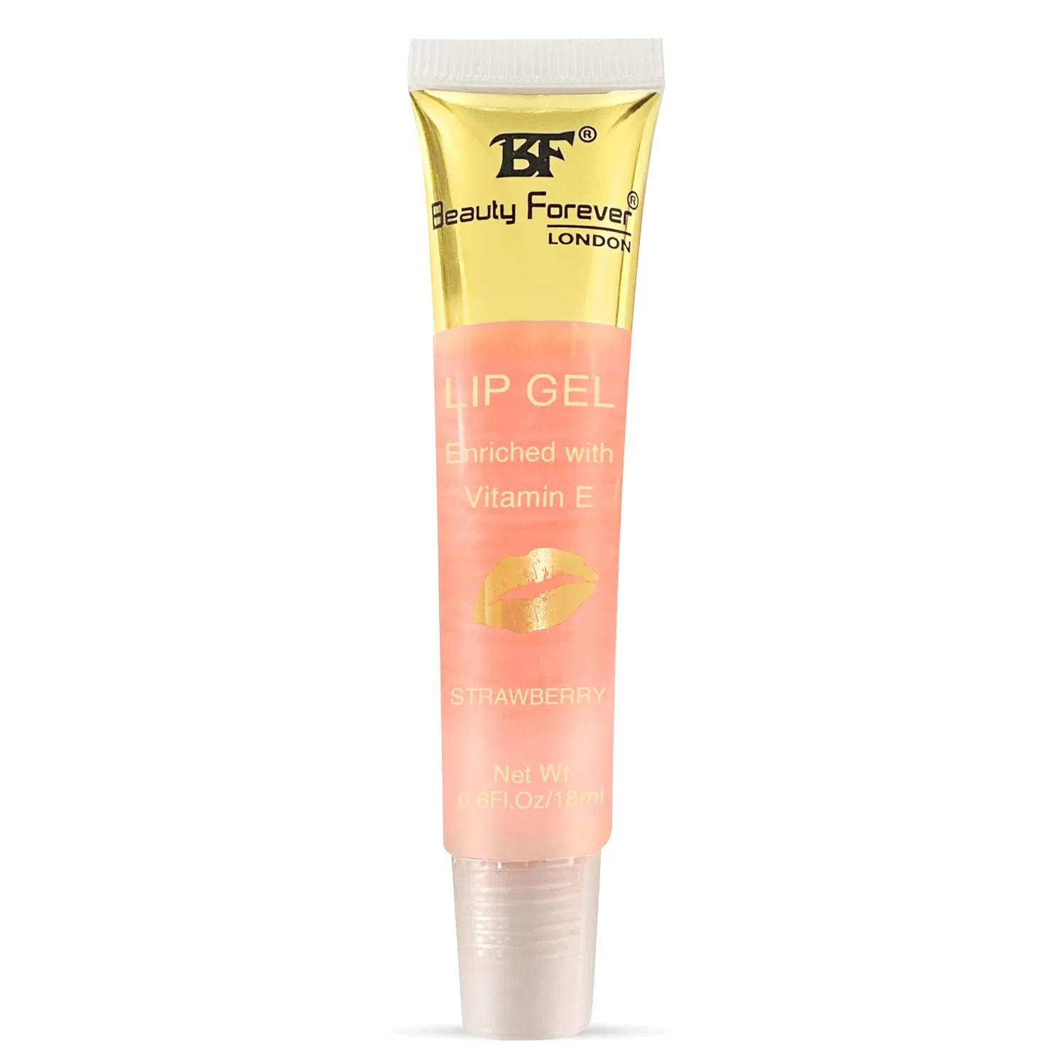 Лип-гель прозрачный увлажняющий, Beauty Forever, 18 мл, Strawberry Bf Beauty Forever