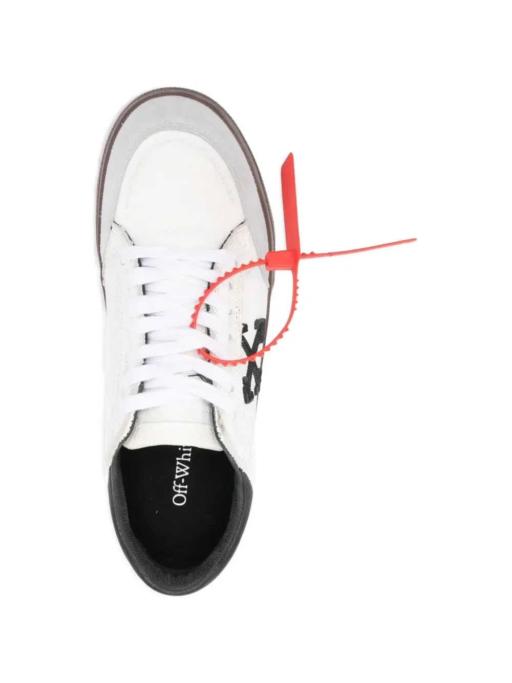 Кеды New Low Vulcanized OFF-WHITE, белый — фото 4