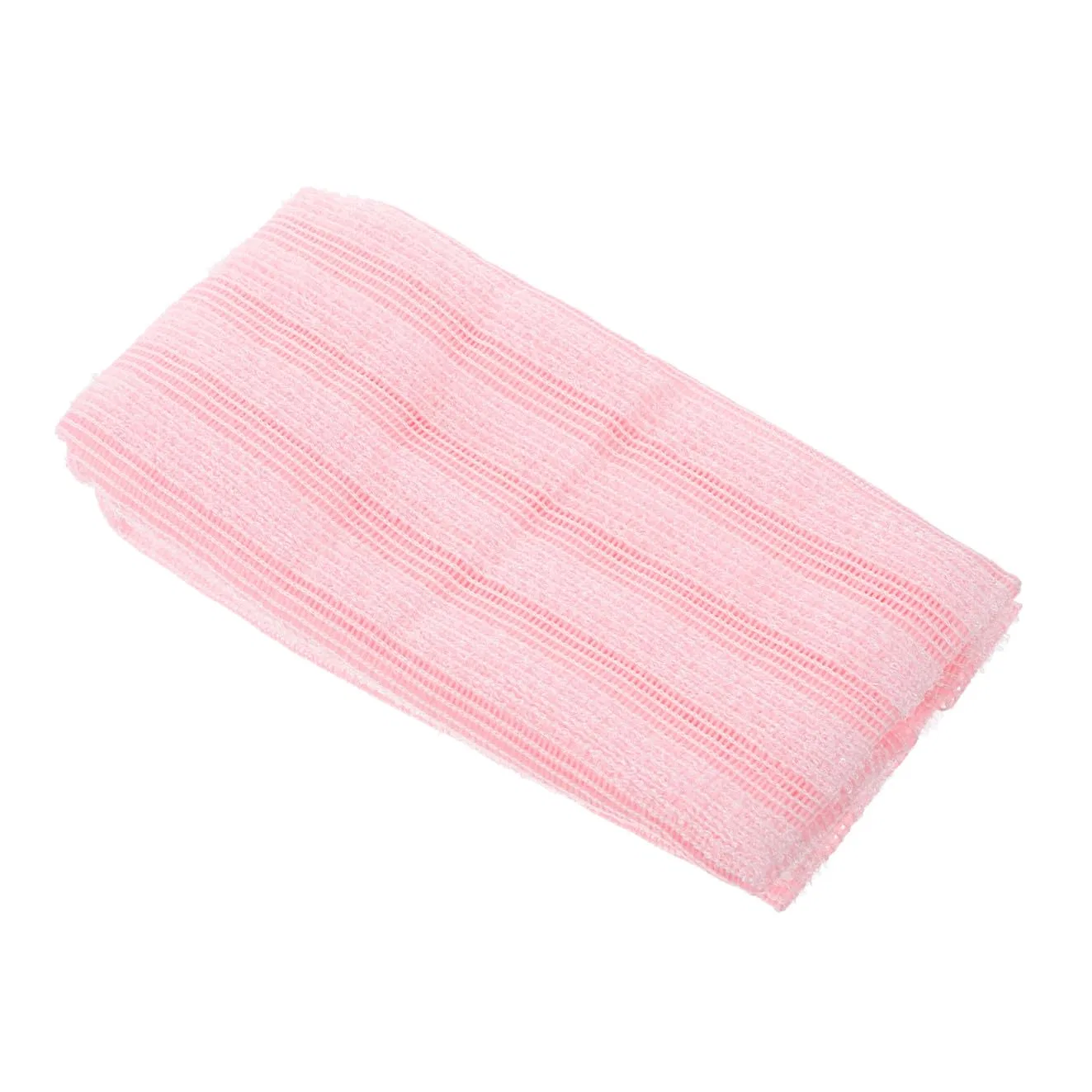Мочалка для душа скраб, Polyester, 100x20 см, Розовый Generisch