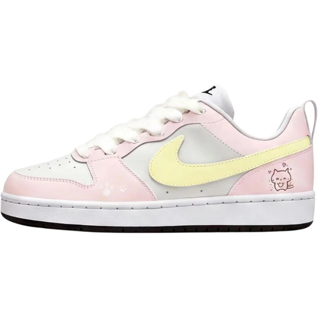 Детские кеды для скейтбординга с принтом Nike Court Borough, Pink