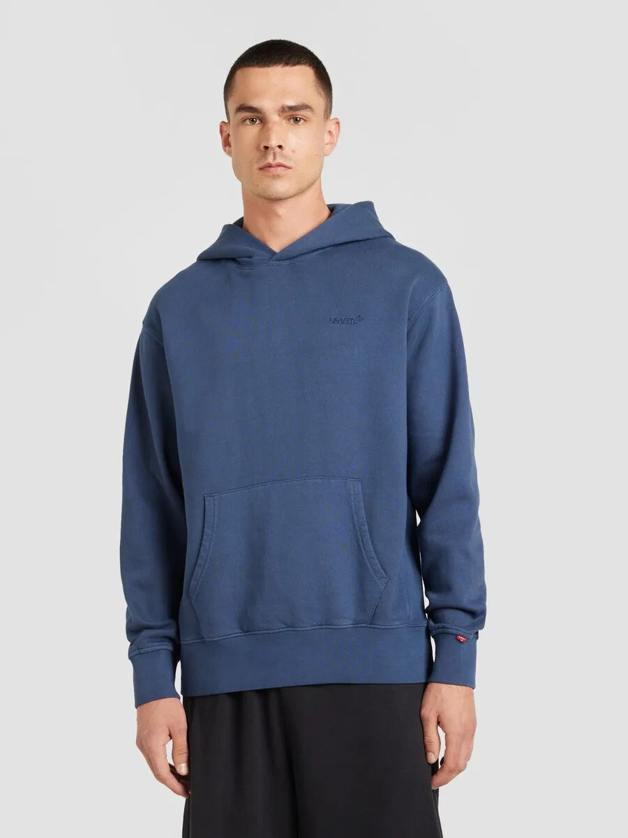 Толстовка LEVI'S 'Authentic Hoodie' в темно-синем цвете — фото 3