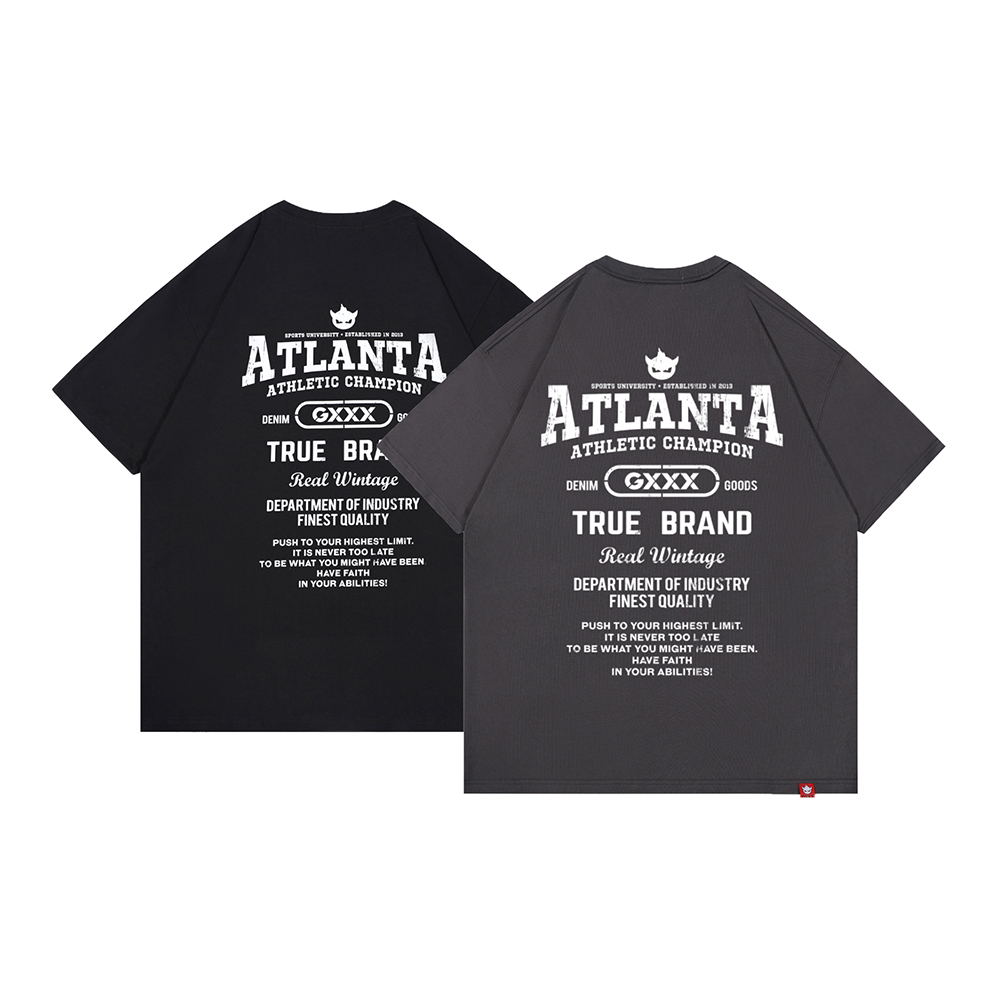 

Футболка с круглым вырезом 100% хлопок короткий рукав unisex GXXX, серый