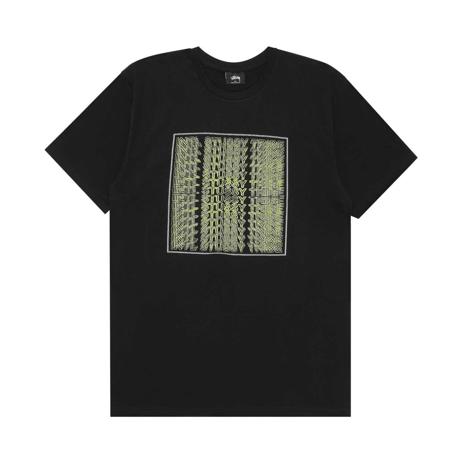 

Футболка Stussy IST Blur, черная, Черный, Футболка Stussy IST Blur, черная