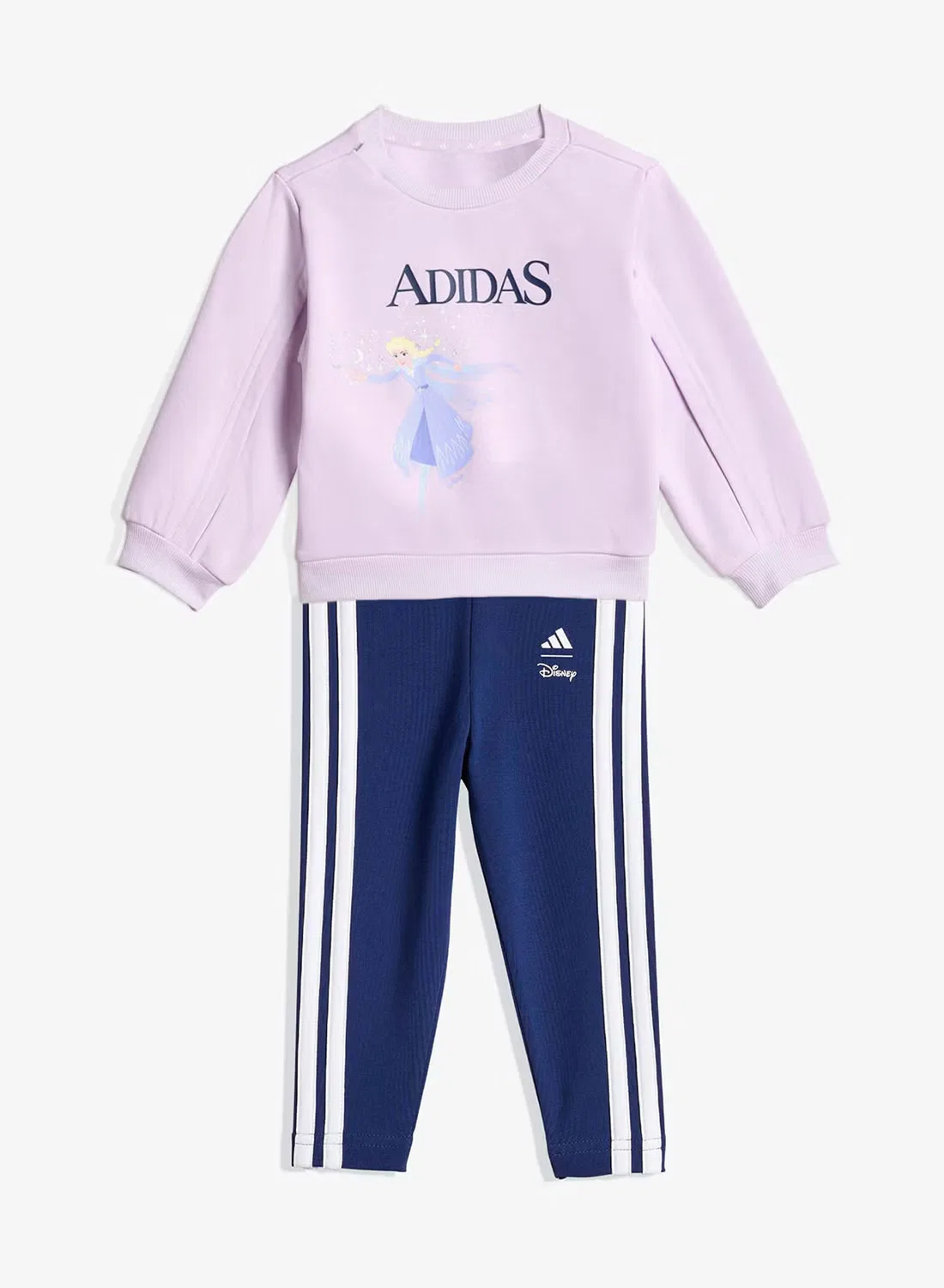 Комплект спортивный с принтом Disney Frozen Adidas, голубой