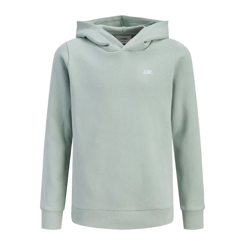 Худи Rebel Logo Jack & Jones, зеленый — фото 3