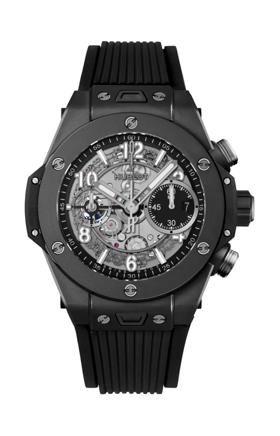 

Часы big bang unico black magic Hublot