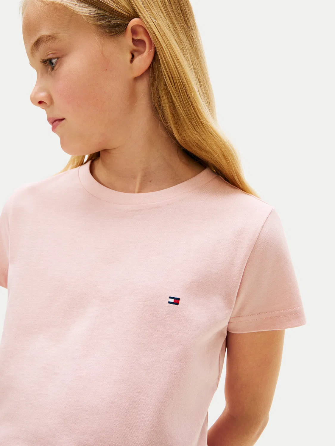 Комплект из футболок стандартного кроя для девочки Tommy Hilfiger, разноцветный — фото 3