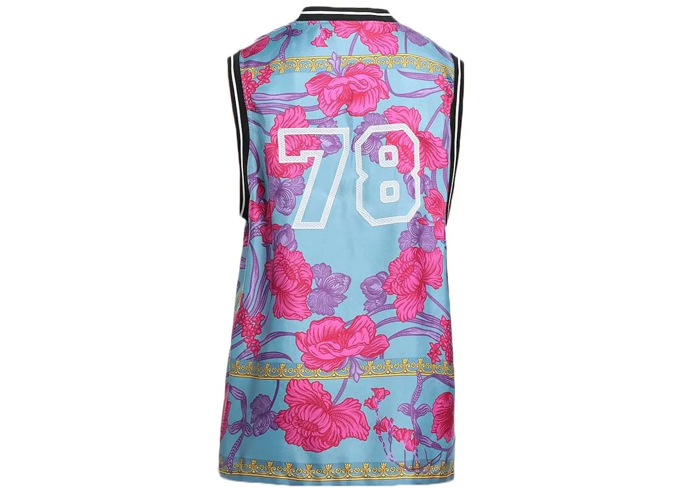 Мужской топ-майка с принтом Versace, Pastel Blue/Multi — фото 2