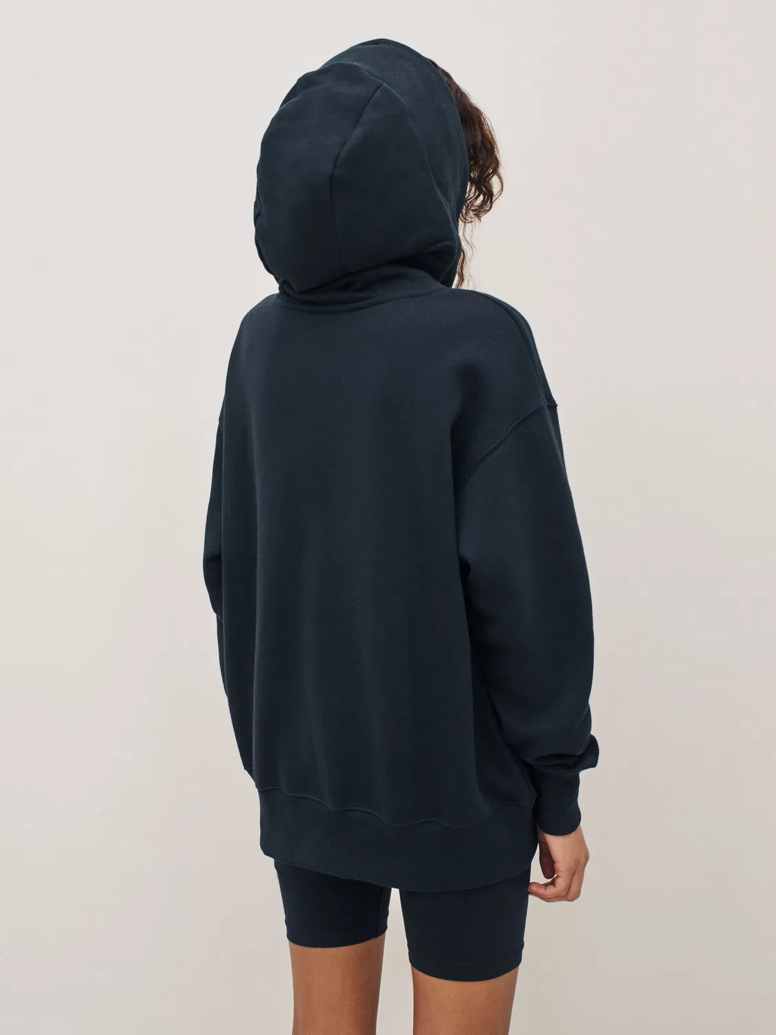 Худи Nike, модель Phoenix Fleece, черное — фото 4