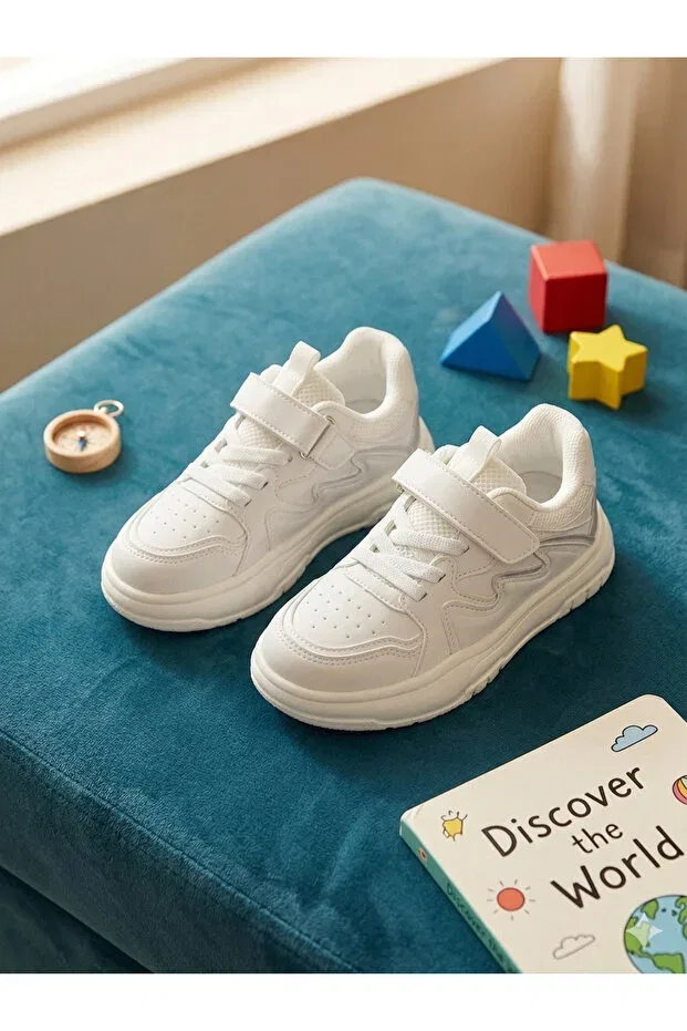 Детские ортопедические кроссовки для девочек Cool Kids, White — фото 2