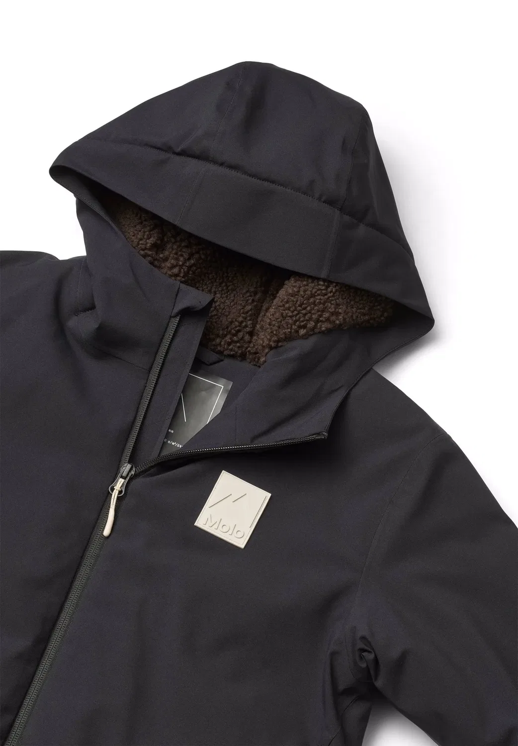 Теплая куртка Horizon унисекс - зимняя куртка Molo, Black — фото 3