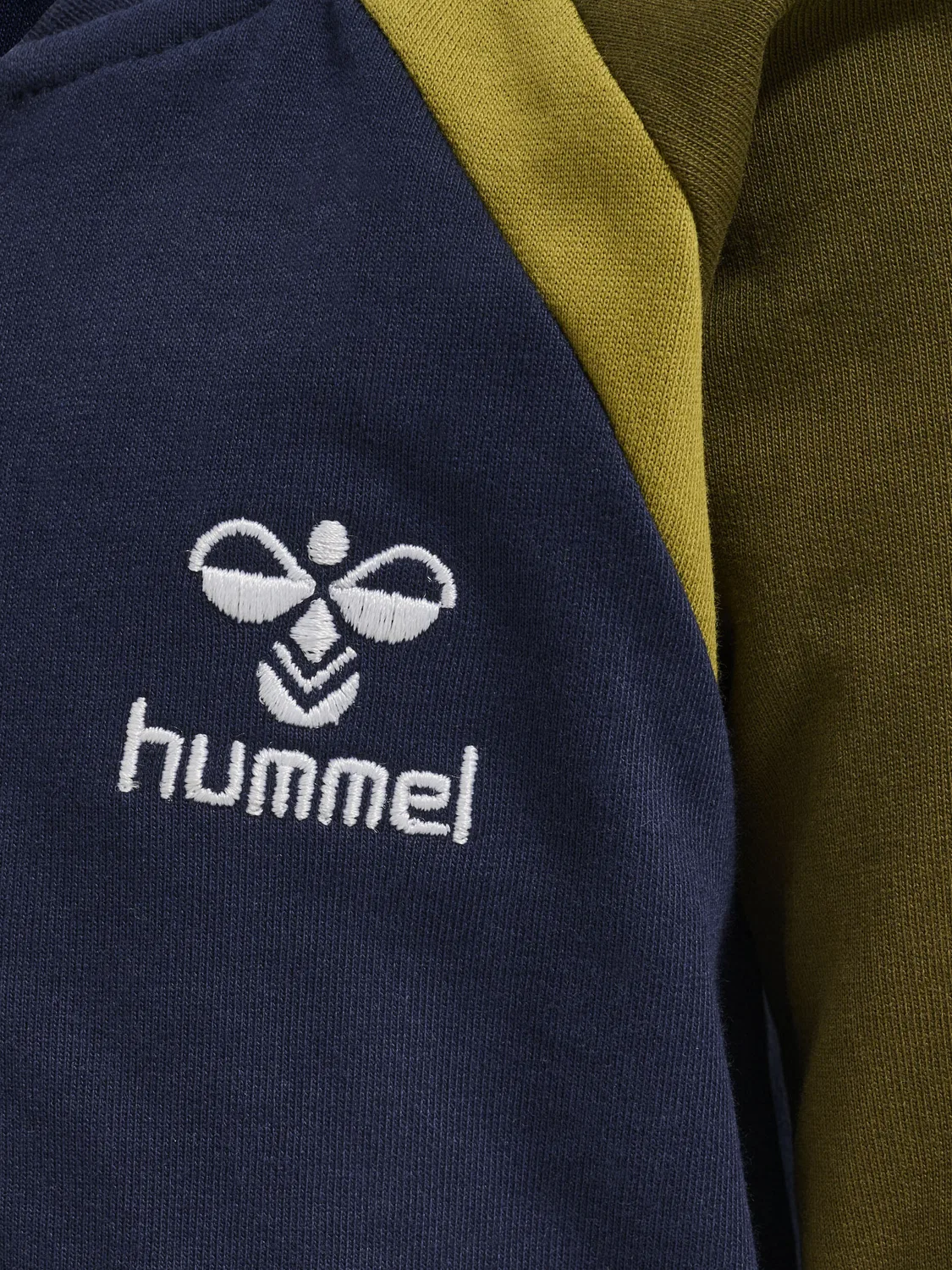 Детская куртка на молнии с воротником-стойкой Hmlleague E-Sport Hummel, Темно-синий — фото 3