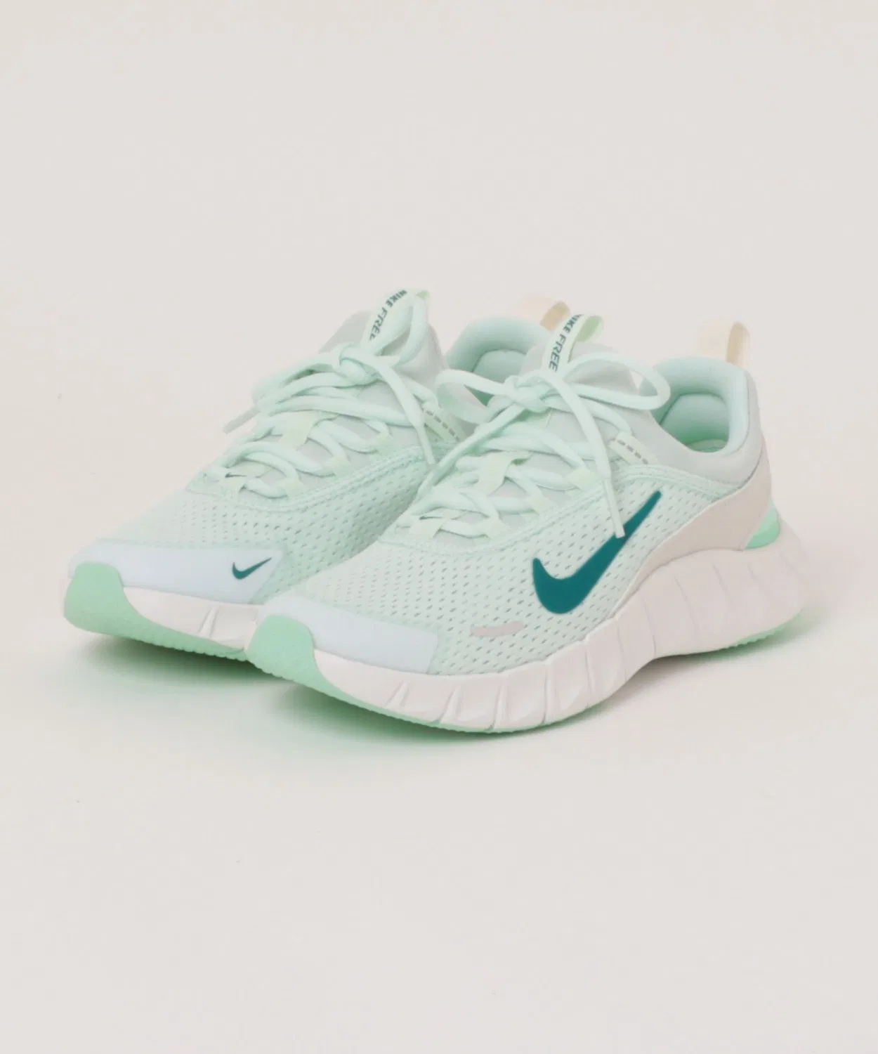 Детские кроссовки с принтом NIKE FREE RIDE GS NIKE, Green