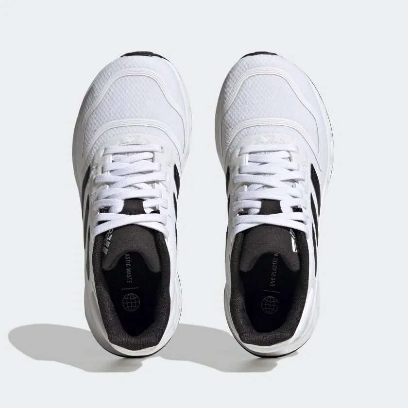 Детские кроссовки для мальчиков беговые Duramo 10 Adidas, White Black White — фото 3