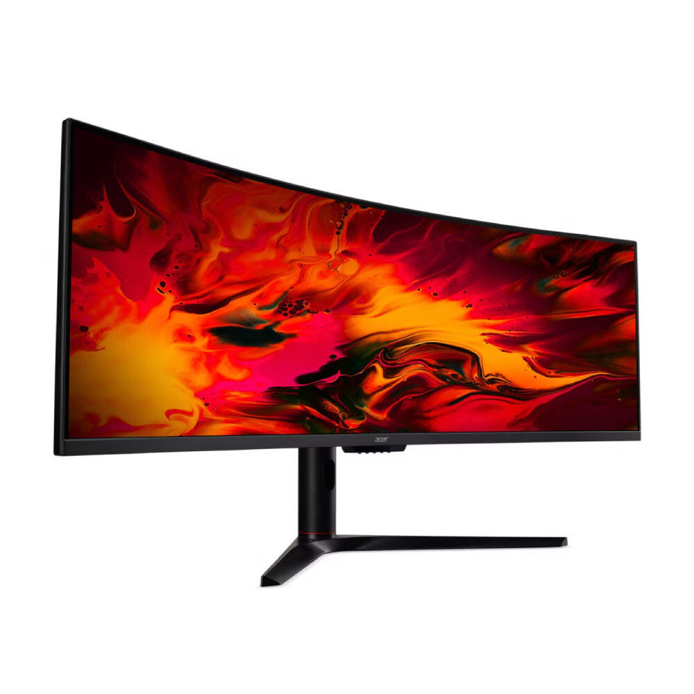 

Монитор игровой изогнутый Acer EI491CR, 49", 3840x1080, 144 Гц, VA, черный