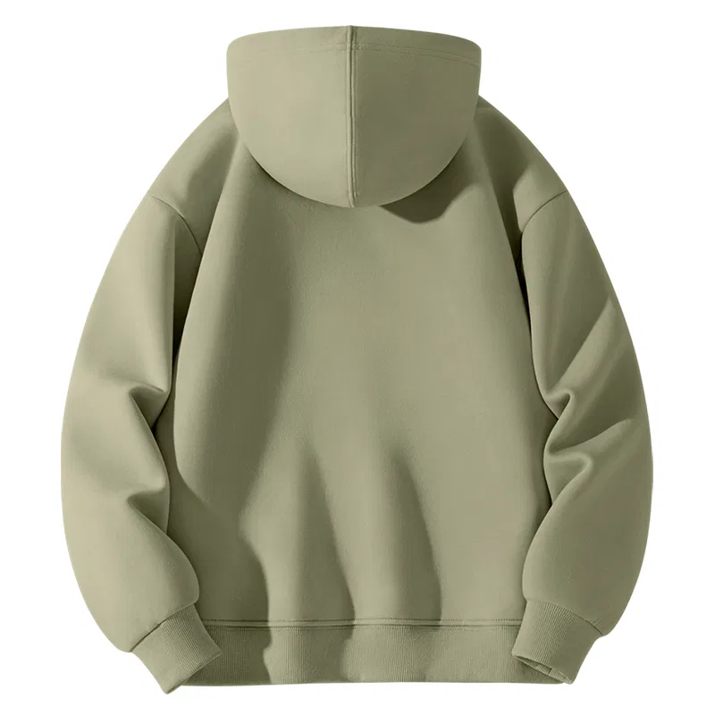 Детская худи с капюшоном MINISO, Цвет Thermal Sherpa Khaki — фото 4