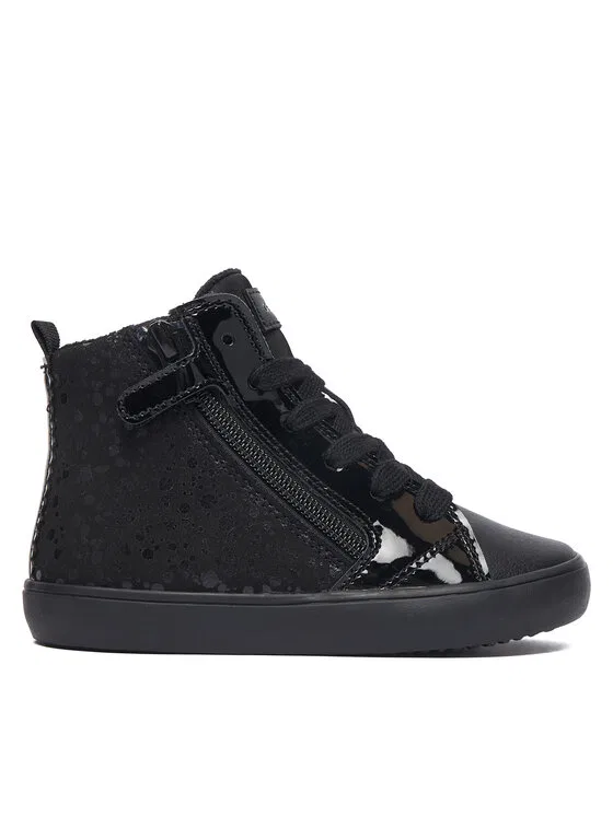 Кроссовки J Gisli Girl Geox, черный