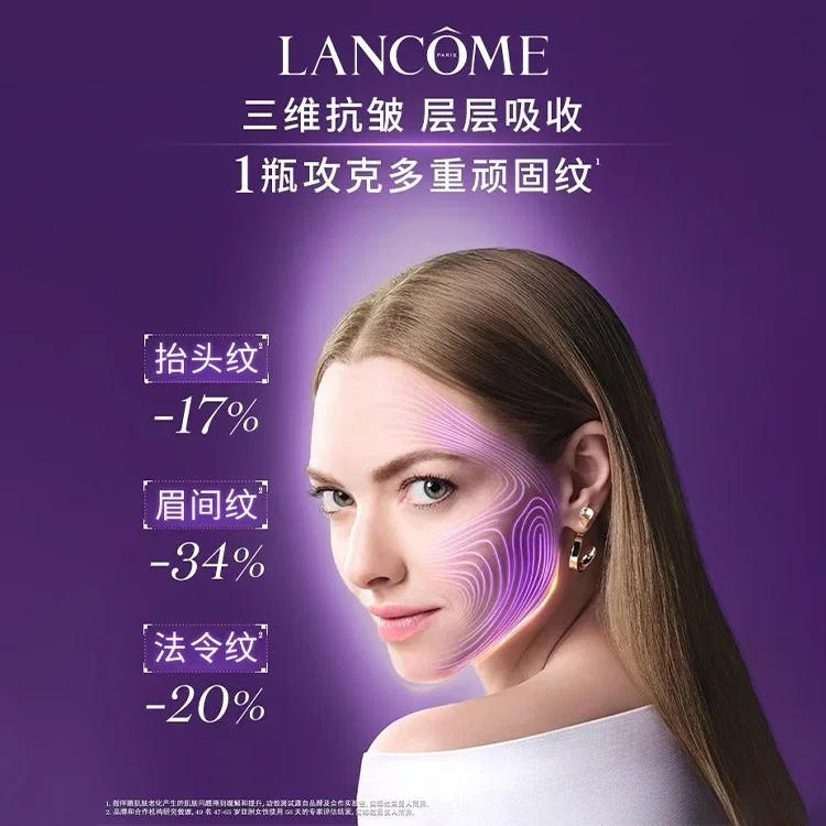 Сыворотка для лица с эффектом лифтинга, набор из трех туб, Retinol, LANCOME, Black — фото 4