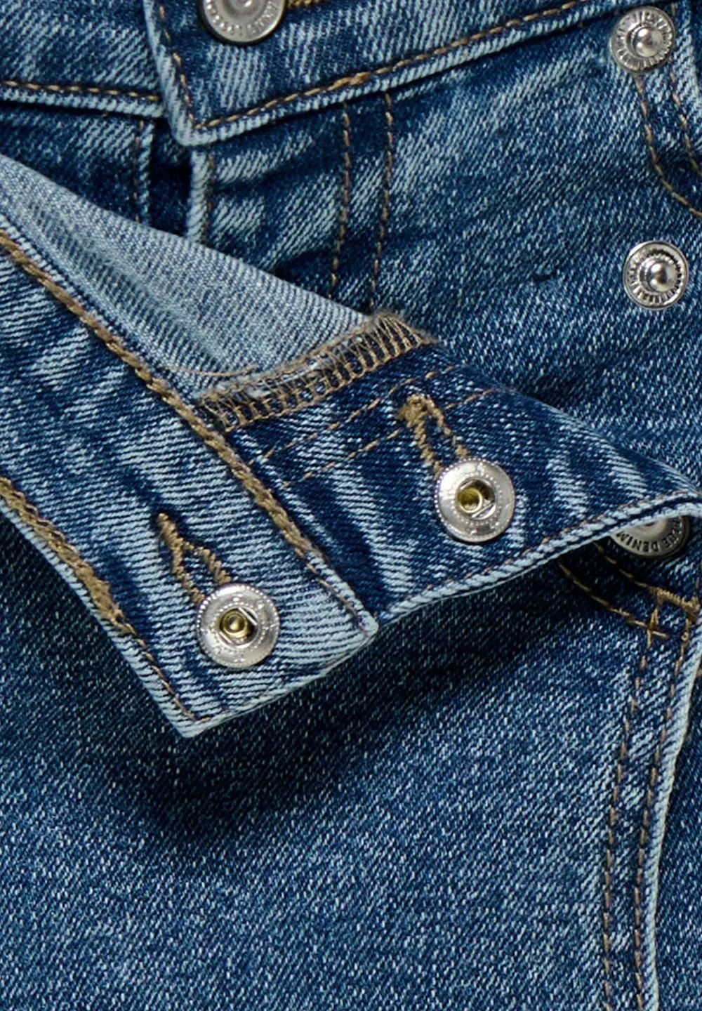 Jeansrock kmgjenny Jeansrock Kurzer Rock - юбка Only Mini, Medium Blue Denim — фото 3