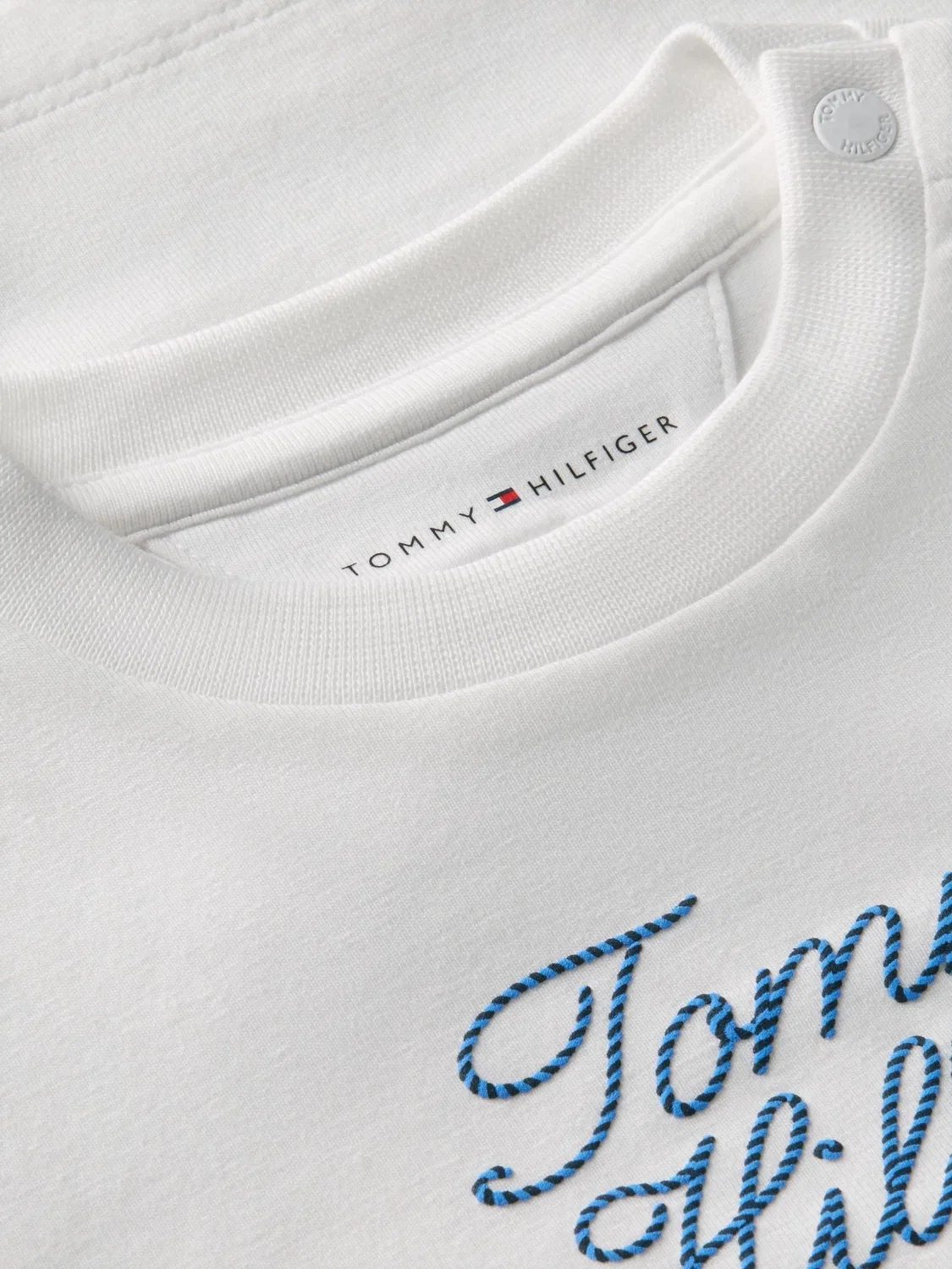 Футболка с длинным рукавом Rope Logo Tommy Hilfiger, белый — фото 3