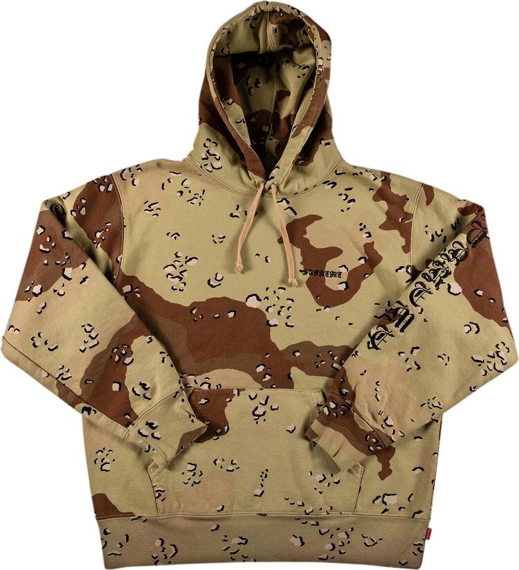 

Толстовка Supreme Peace Hooded Sweatshirt 'Chocolate Chip Camo', коричневый