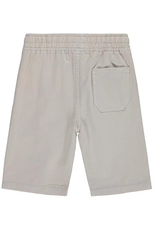 Детские шорты для мальчиков с поясом на резинке Elastic waistband 6-9 years old capri Civil Boys, Dark Stone Color — фото 2