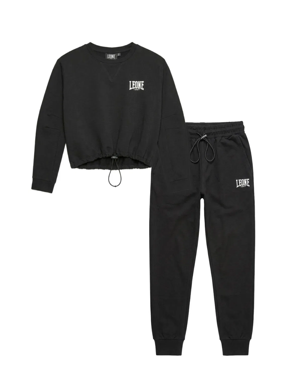 Детский спортивный костюм HJ The Light Leone 1947 Apparel, Schwarz Mondgrau