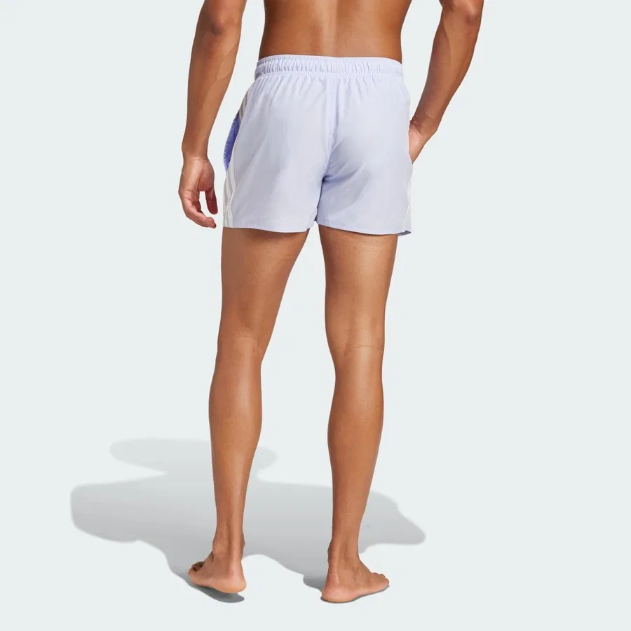 Плавательные шорты с принтом 3-Stripes Sportswear JD4236 adidas, Мор - Бей — фото 2