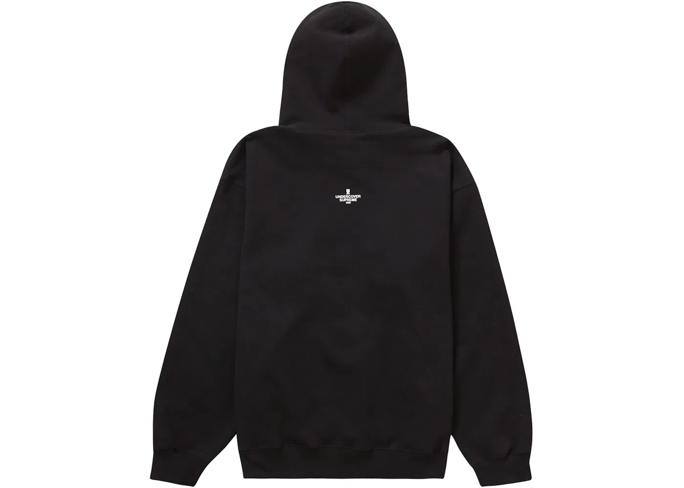 Мужской худи с принтом Anti You Supreme, Black — фото 2
