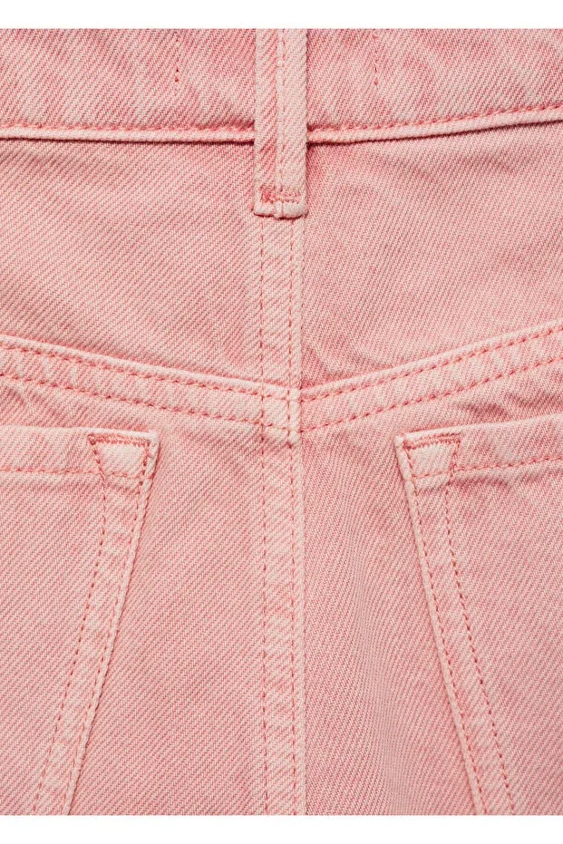 Детские шорты для девочек бермуды Mango, Pink — фото 3