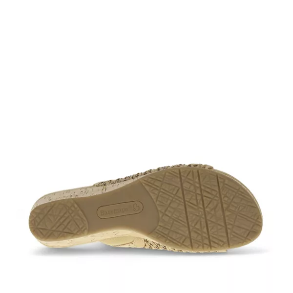 Женские босоножки на танкетке Flossey Baretraps, цвет natural cork — фото 4