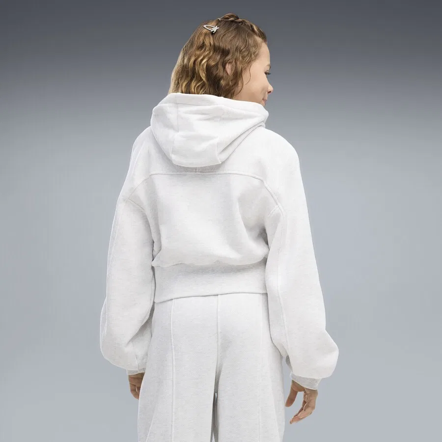 Толстовка PUMA 'Essentials' белого цвета — фото 4