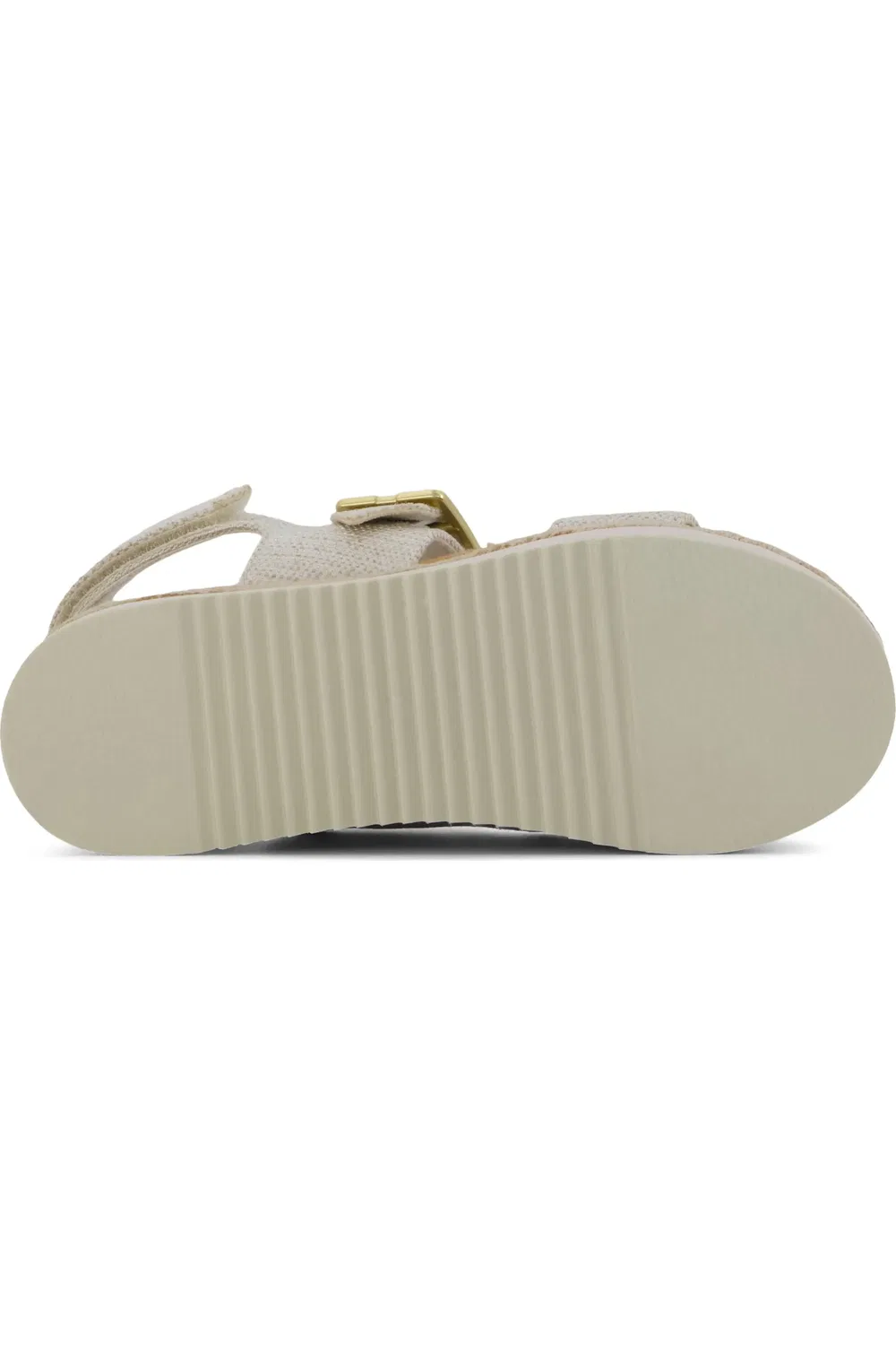 Сандалии детские на платформе Giana TOMS, Natural — фото 4