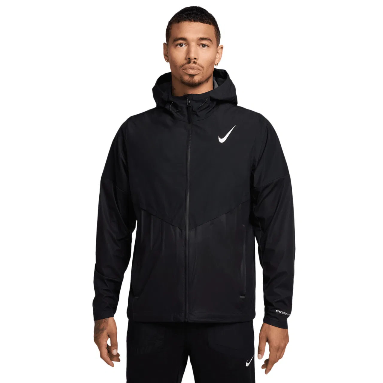 Мужская ветровка StormFIT Aeroswift Nike, цвет Black/Summit White
