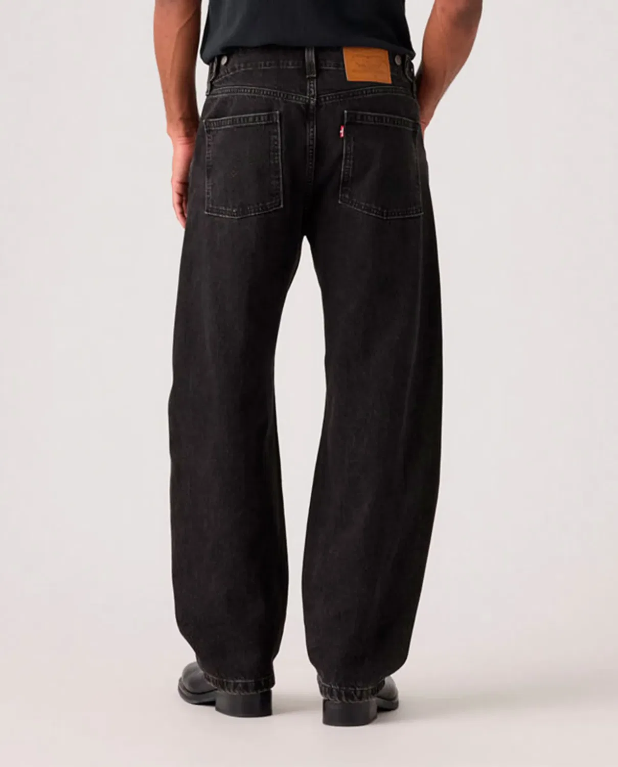 Мужские джинсы свободного кроя Baggy Barrel Levi's, Gris Oscuro — фото 3