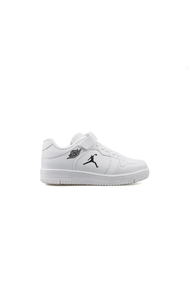 Детские кроссовки для девочек с липучкой Cool, White