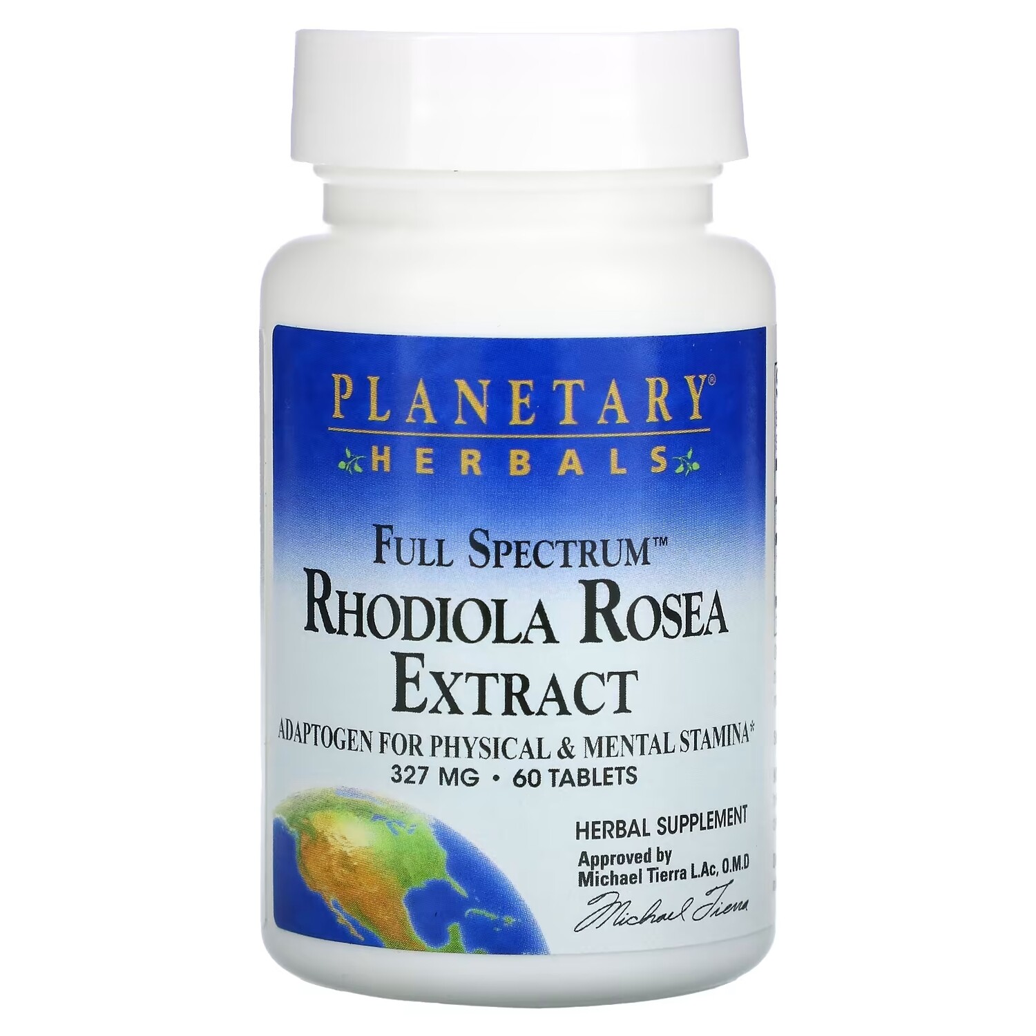 

Planetary Herbals экстракт родиолы розовой полного спектра 327 мг, 60 таблеток