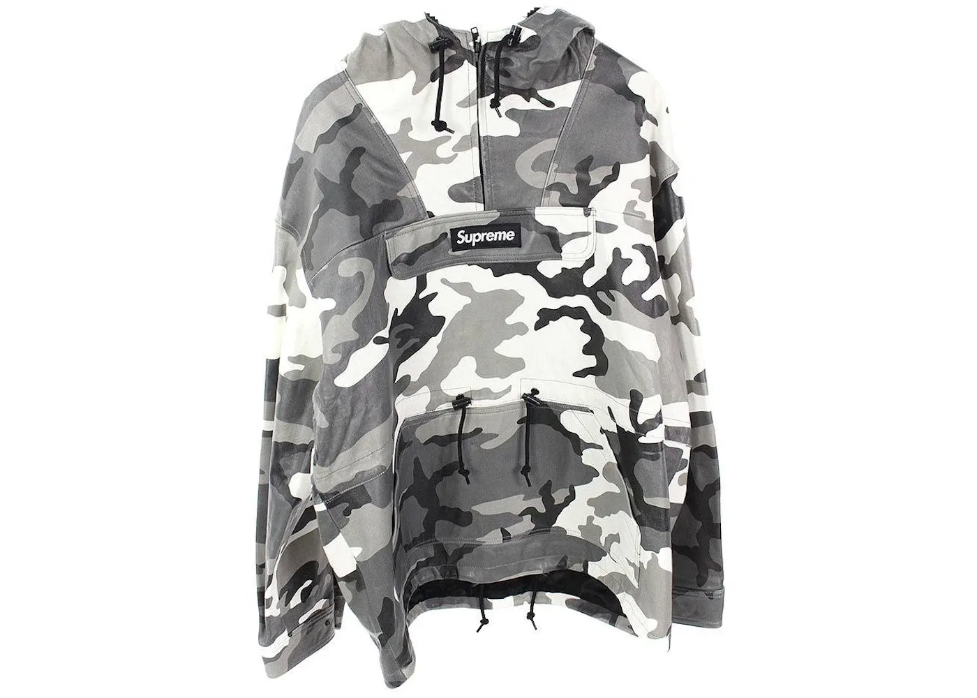Мужская куртка-анорак с камуфляжным принтом Supreme Anorak, Snow Camo