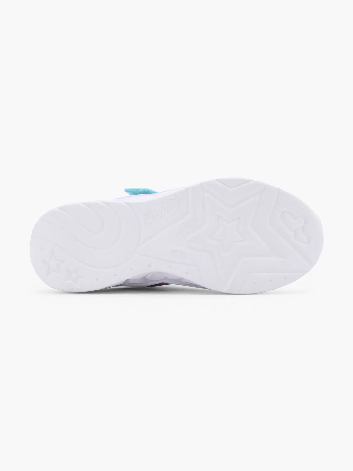 Детские кроссовки со светодиодами Skechers KAYLEIGH 3, цвет Turquoise — фото 4