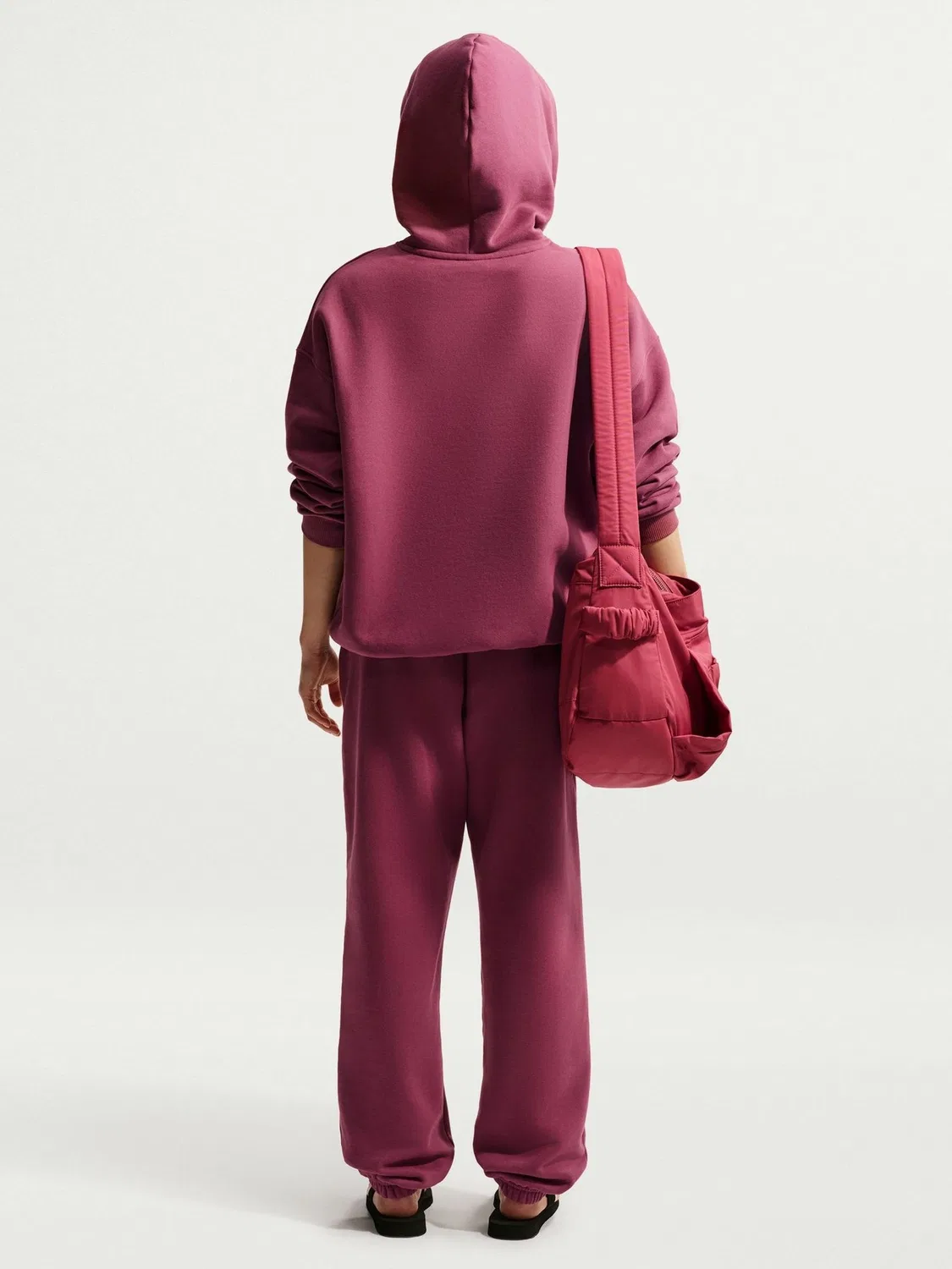 Худи оверсайз Nike, Pink Smoke — фото 2