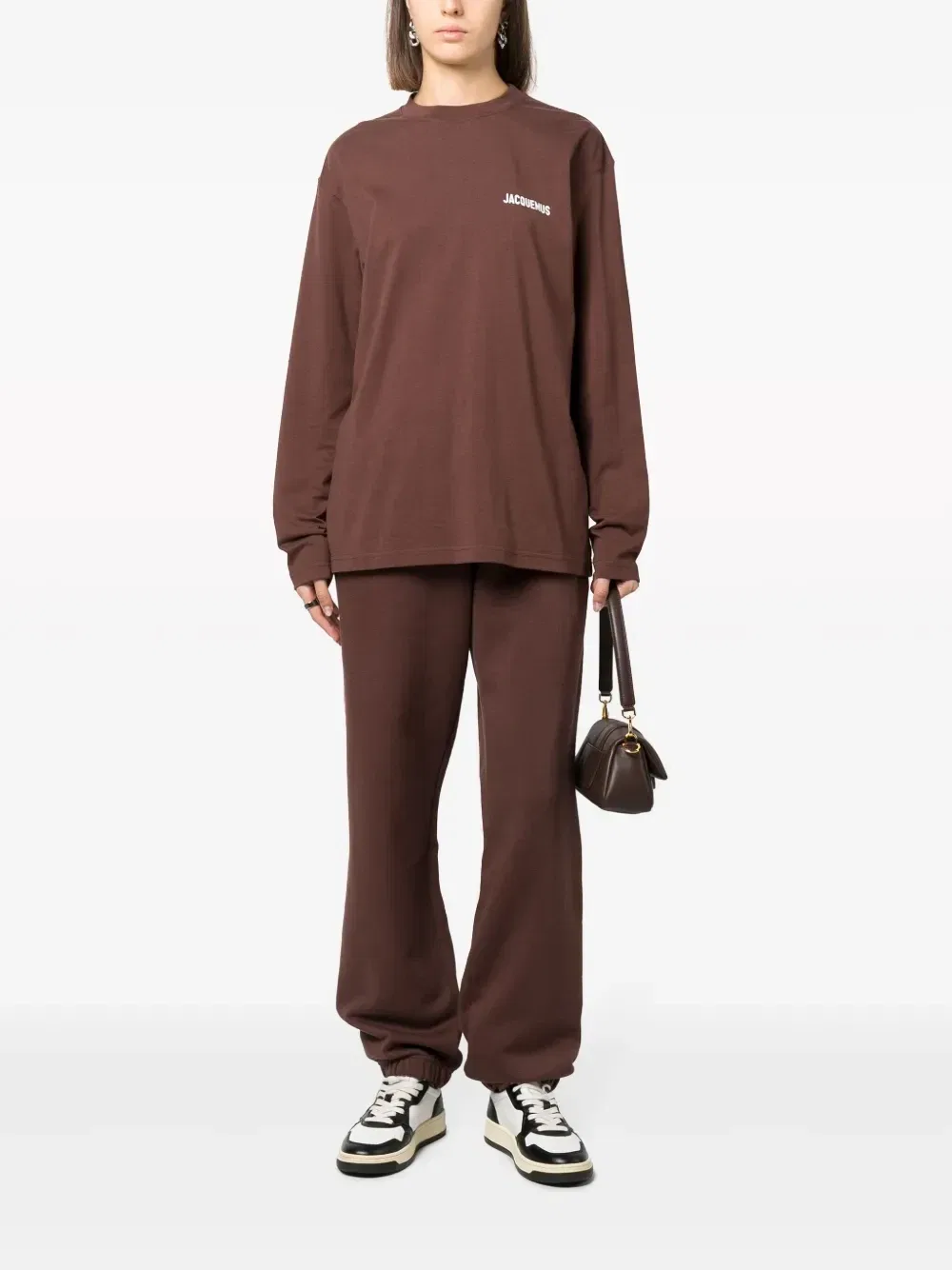 Спортивные брюки Le Jogging Jacquemus, коричневый — фото 3