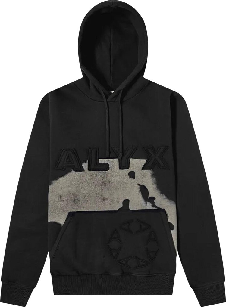 Худи 1017 ALYX 9SM Graphic Hoodie 'Black', черный - фото