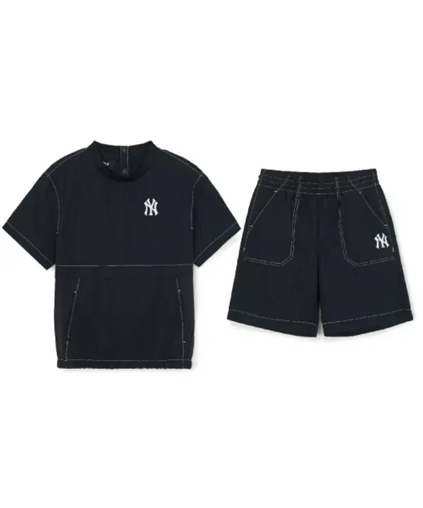 Костюм уличный базовый Mlb Kids, черный — фото 3
